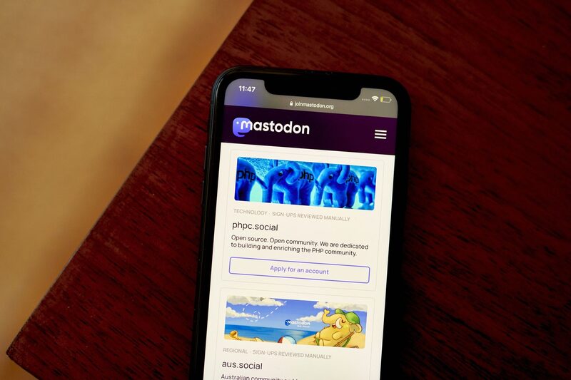 Foto de la pantalla de The Mastodon, la red social que quiere reunir a los desertores de Twitter. Foto de la pantalla de The Mastodon, la red social que quiere reunir a los desertores de Twitter.
