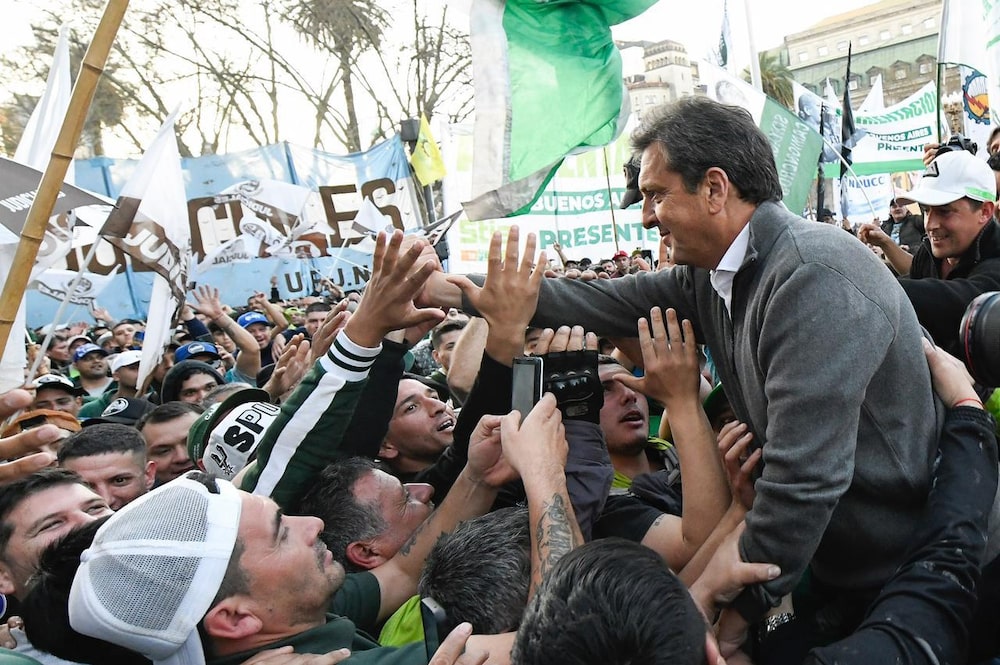 Sergio Massa, ministro y candidato Sergio Massa, ministro y candidato