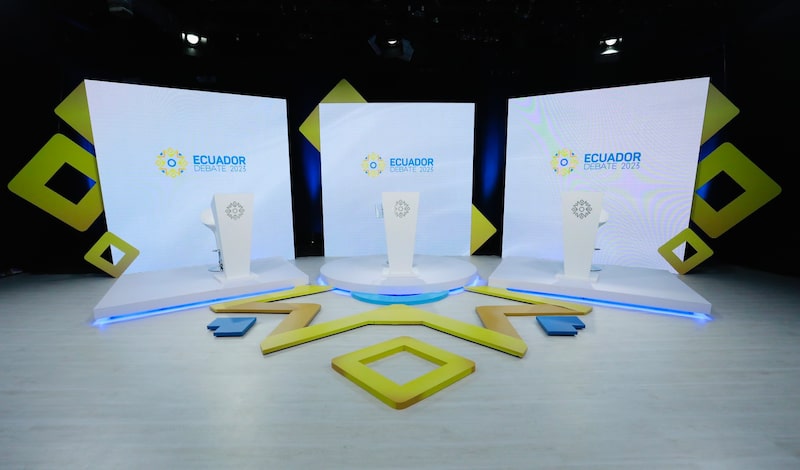Debate presidencial segunda vuelta Ecuador 2023 Debate presidencial segunda vuelta Ecuador 2023