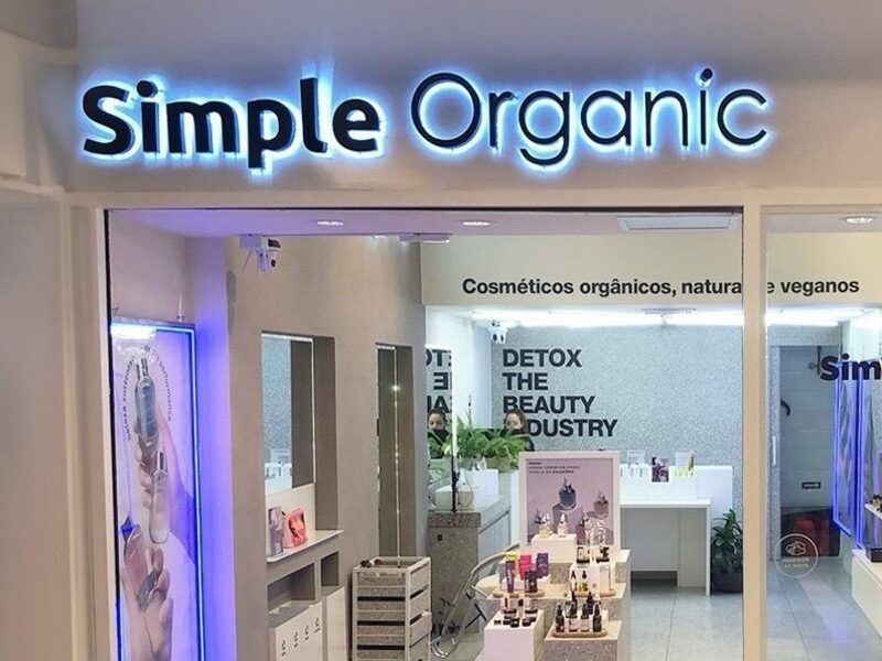 Loja física da Simple Organic Loja física da Simple Organic