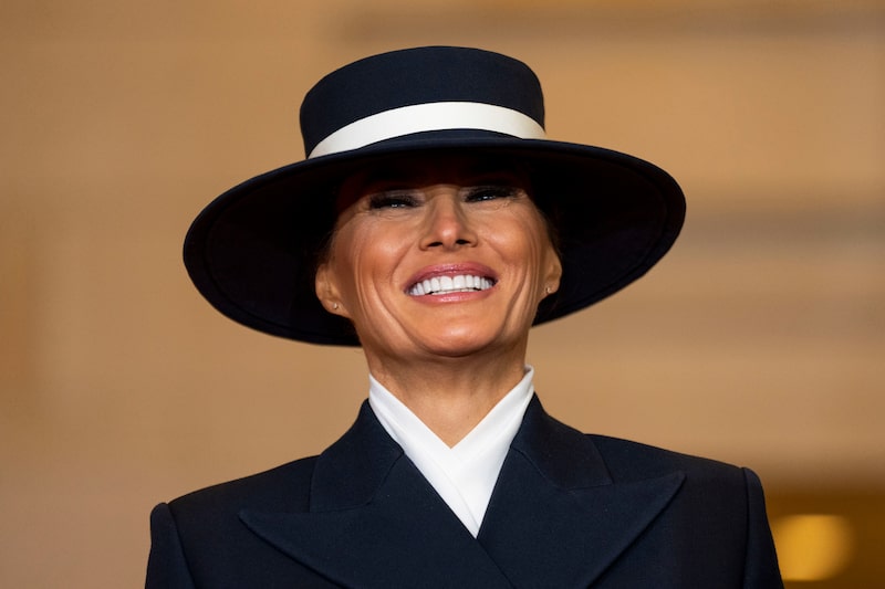 La primera dama Melania Trump durante la 60.ª investidura presidencial en el Salón de la Emancipación del Capitolio de Estados Unidos en Washington, DC, el lunes 20 de enero de 2025. La primera dama Melania Trump durante la 60.ª investidura presidencial en el Salón de la Emancipación del Capitolio de Estados Unidos en Washington, DC, el lunes 20 de enero de 2025.