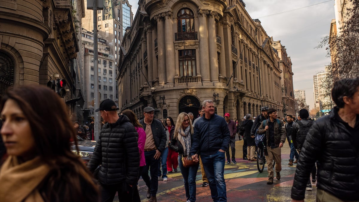 La Bolsa de Santiago, en Santiago de Chile, el lunes 21 de julio de 2025.