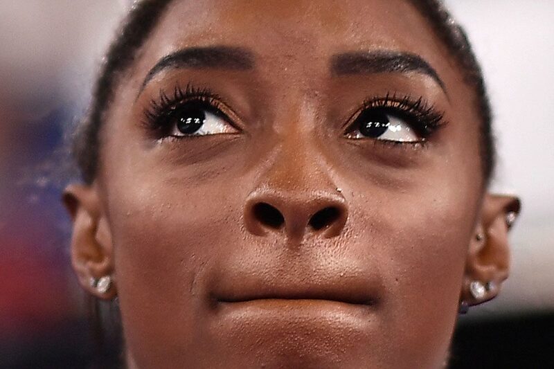La gimnasta Simone Biles La gimnasta Simone Biles