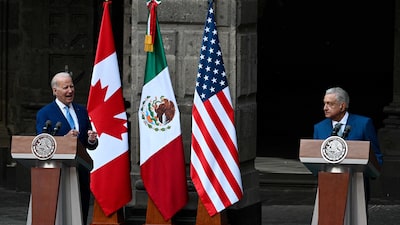 AMLO y Joe Biden discuten cómo enfrentar la migración tras cierre de frontera AMLO y Joe Biden discuten cómo enfrentar la migración tras cierre de frontera