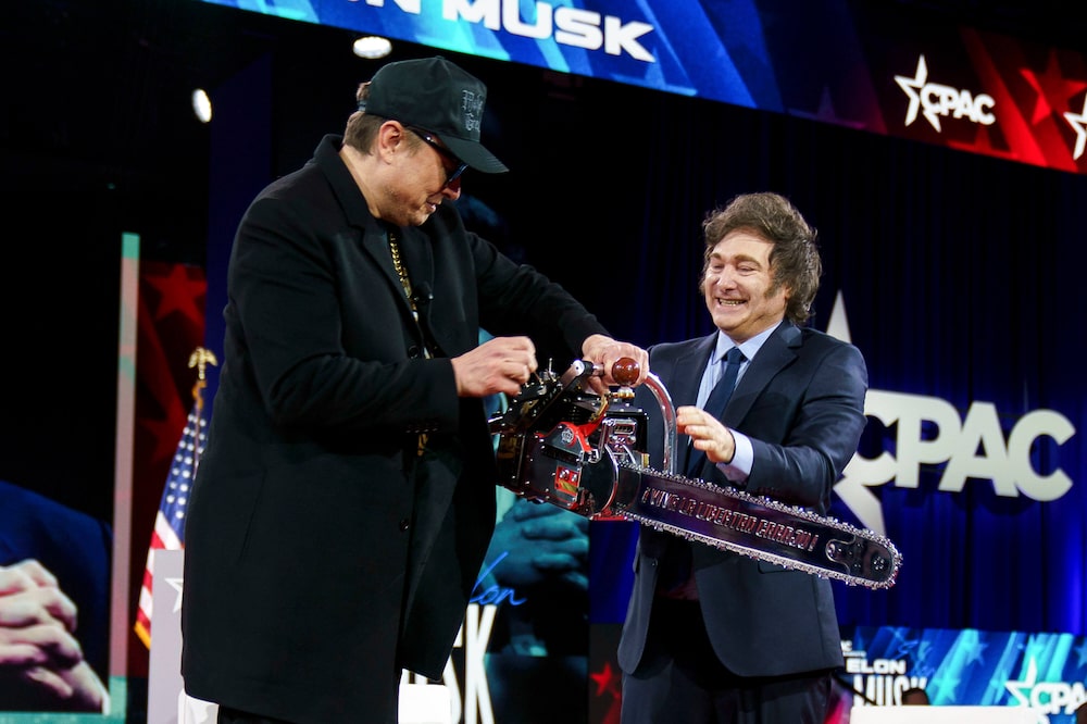 Javier Milei y Elon Musk Javier Milei y Elon Musk