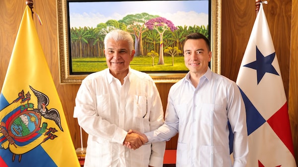 Ecuador y Panamá se acercan a un acuerdo comercial tras reunión entre Noboa y Mulino Ecuador y Panamá se acercan a un acuerdo comercial tras reunión entre Noboa y Mulino