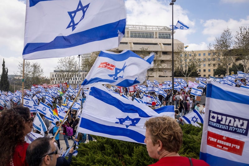 Imagen de las protestas en Israel Imagen de las protestas en Israel