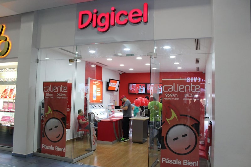 La tienda de Digicel que operaba en el centro comercial de Albrook. La tienda de Digicel que operaba en el centro comercial de Albrook.