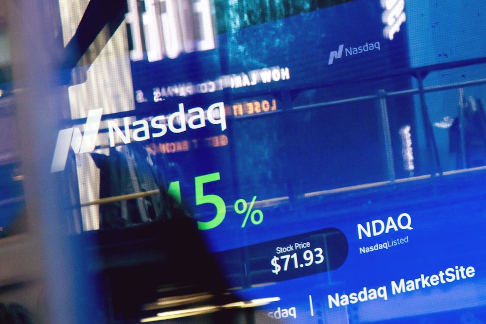 El Nasdaq MarketSite en Nueva York. El Nasdaq MarketSite en Nueva York.