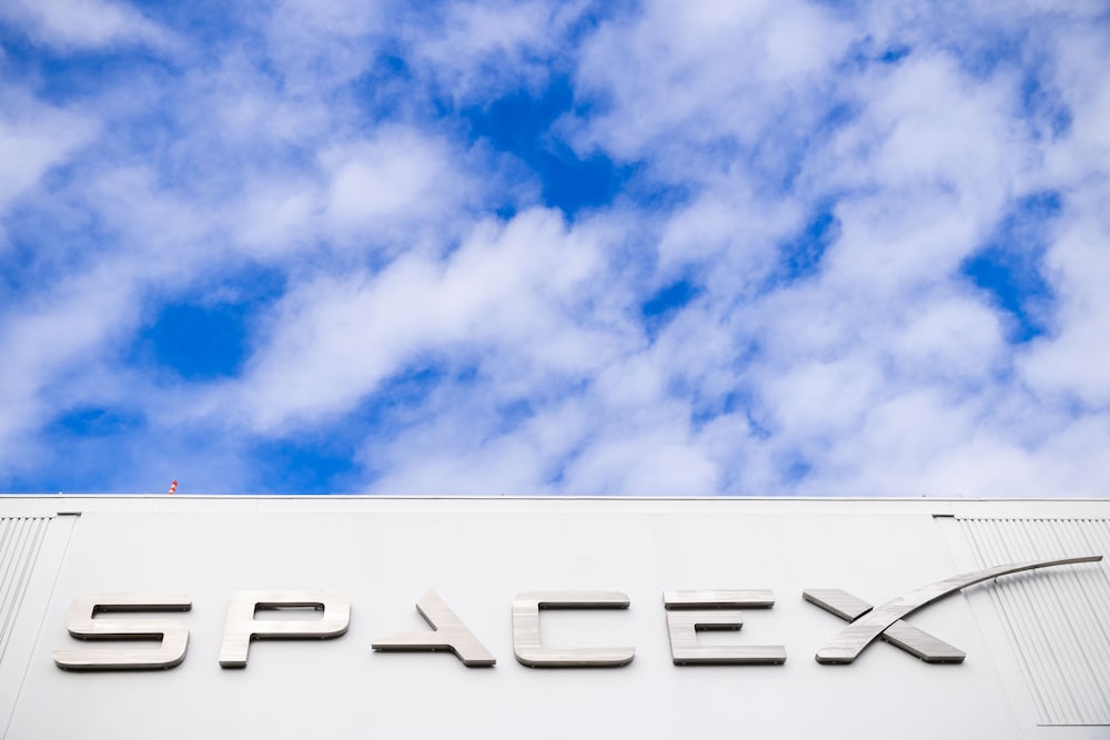 SpaceX facilities in Hawthorne, California, US, on Monday, April 13, 2026. SpaceX has filed confidentially for an initial public offering, according to people familiar with the matter, bringing billionaire Elon Musk's rocket, satellite and AI company closer to delivering the biggest-ever listing. Photographer: Ethan Swope/Bloomberg SpaceX facilities in Hawthorne, California, US, on Monday, April 13, 2026. SpaceX has filed confidentially for an initial public offering, according to people familiar with the matter, bringing billionaire Elon Musk's rocket, satellite and AI company closer to delivering the biggest-ever listing. Photographer: Ethan Swope/Bloomberg
