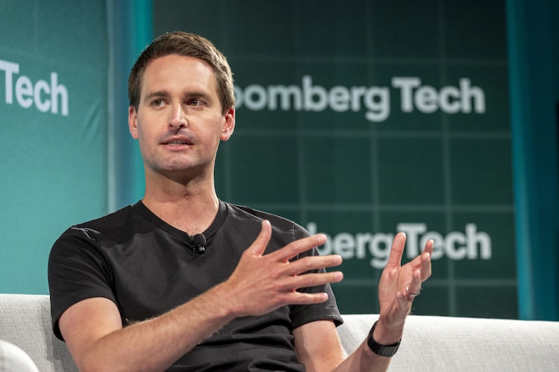 Evan Spiegel.
Fotógrafo: David Paul Morris/Bloomberg Evan Spiegel.
Fotógrafo: David Paul Morris/Bloomberg