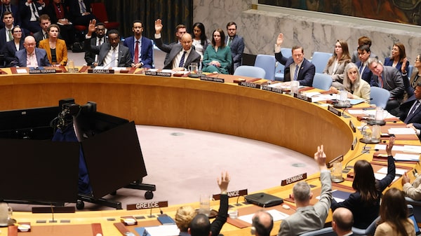 El máximo organismo de la ONU condena los ataques de Irán contra sus vecinos del Golfo El máximo organismo de la ONU condena los ataques de Irán contra sus vecinos del Golfo