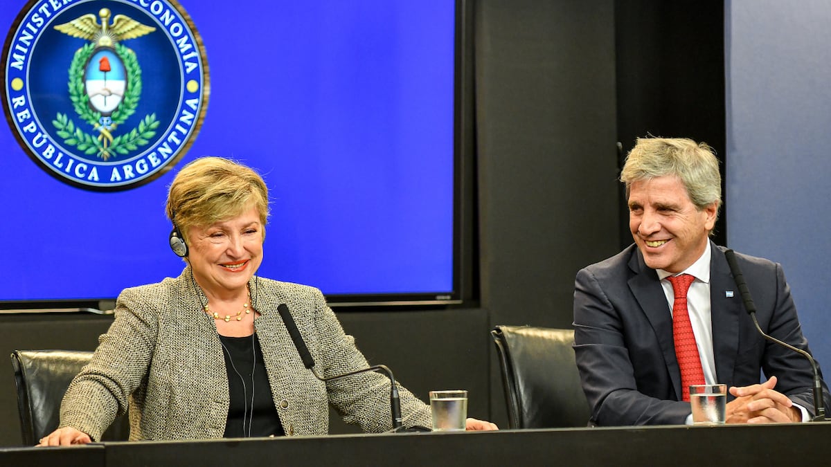 FMI en Argentina: las principales definiciones de Georgieva en la conferencia de prensa con Caputo