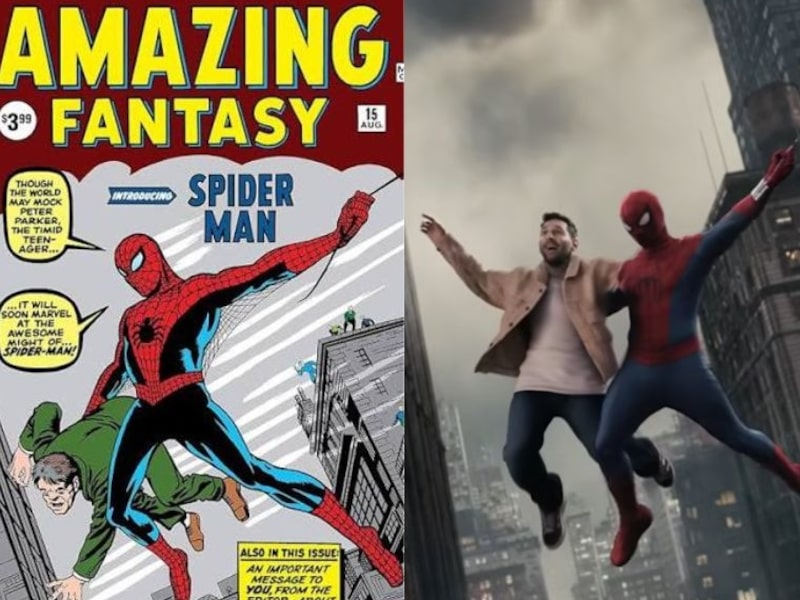 Spider Man y Messi Spider Man y Messi