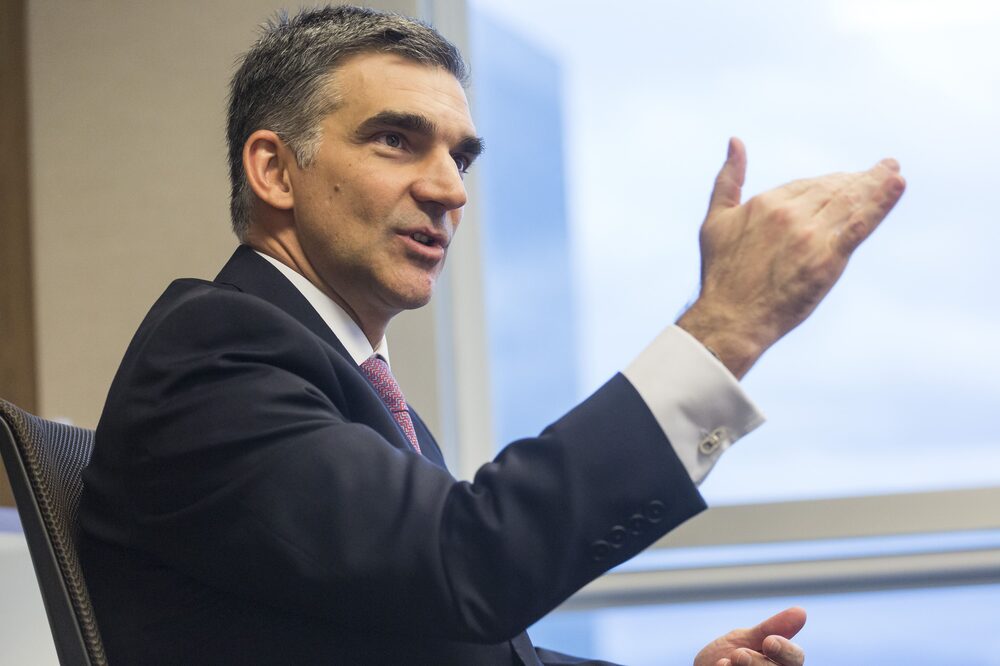 Marcelo Marangon, chief country officer of Citibank NA, speaks during an interview in Sao Paulo, Brazil, on Monday, April 16, 2018. Marangon's goal as Brazil country officer is to lead the unit and Citi's strategy in Brazil, and "serve as a trusted partner for large multinational corporations, public sector entities, high-net-worth individuals and investment managers," he said in 2017. Photographer: Rodrigo Capote/Bloomberg Marcelo Marangon, chief country officer of Citibank NA, speaks during an interview in Sao Paulo, Brazil, on Monday, April 16, 2018. Marangon's goal as Brazil country officer is to lead the unit and Citi's strategy in Brazil, and "serve as a trusted partner for large multinational corporations, public sector entities, high-net-worth individuals and investment managers," he said in 2017. Photographer: Rodrigo Capote/Bloomberg