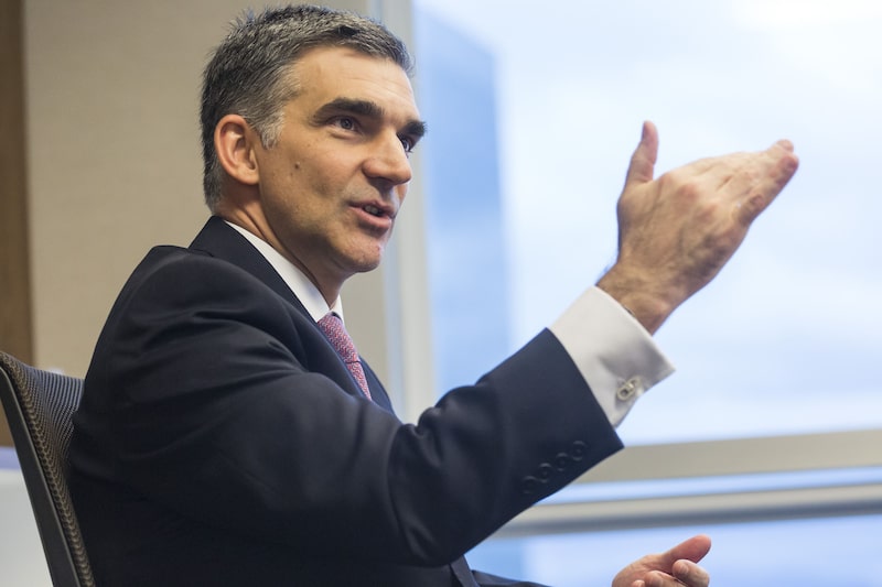 Marcelo Marangon, chief country officer of Citibank NA, speaks during an interview in Sao Paulo, Brazil, on Monday, April 16, 2018. Marangon's goal as Brazil country officer is to lead the unit and Citi's strategy in Brazil, and "serve as a trusted partner for large multinational corporations, public sector entities, high-net-worth individuals and investment managers," he said in 2017. Photographer: Rodrigo Capote/Bloomberg Marcelo Marangon, chief country officer of Citibank NA, speaks during an interview in Sao Paulo, Brazil, on Monday, April 16, 2018. Marangon's goal as Brazil country officer is to lead the unit and Citi's strategy in Brazil, and "serve as a trusted partner for large multinational corporations, public sector entities, high-net-worth individuals and investment managers," he said in 2017. Photographer: Rodrigo Capote/Bloomberg