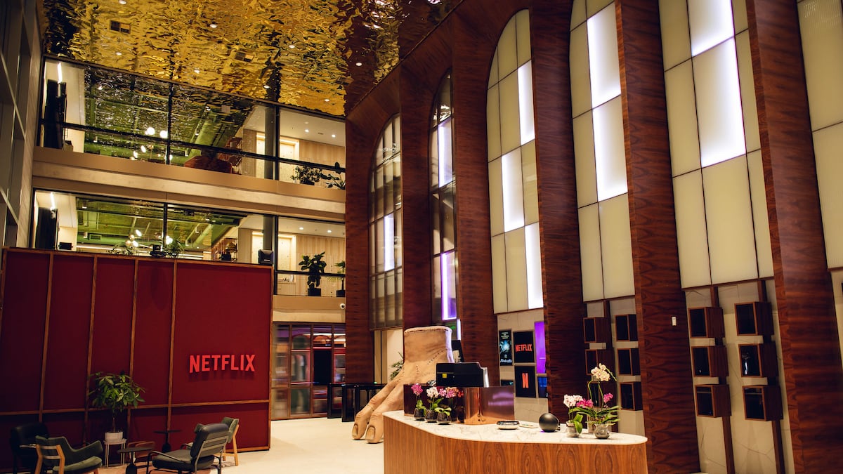 Nova sede da Netflix no Brasil, na cidade de São Paulo, na avenida Rebouças (Foto: Marcos Serra Lima/Netflix)