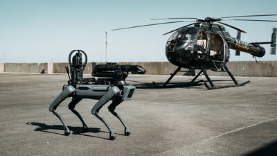 Cães-robôs ganham espaço na polícia dos EUA e já atuam até em confrontos armados Cães-robôs ganham espaço na polícia dos EUA e já atuam até em confrontos armados