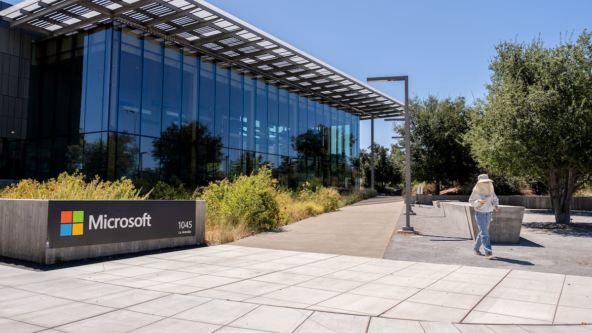 Campus de Microsoft en Mountain View, California.