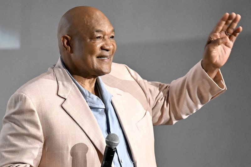 George Foreman in 2023. George Foreman in 2023.