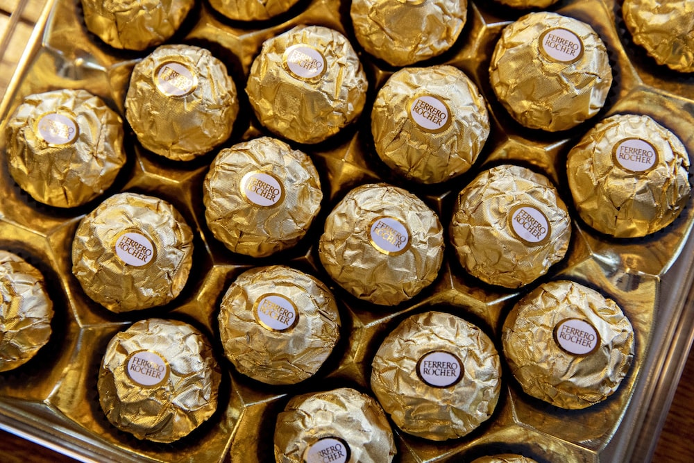 Os bombons Ferrero Rocher da empresa são populares nos EUA (Foto: Daniel Acker/Bloomberg) Os bombons Ferrero Rocher da empresa são populares nos EUA (Foto: Daniel Acker/Bloomberg)