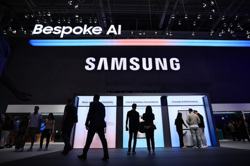 La entrada al stand de Samsung Electronics Co. en la feria IFA de electrónica de consumo y electrodomésticos, celebrada en Berlín (Alemania), el viernes 5 de septiembre de 2025. La feria tecnológica se prolongará hasta el 9 de septiembre. La entrada al stand de Samsung Electronics Co. en la feria IFA de electrónica de consumo y electrodomésticos, celebrada en Berlín (Alemania), el viernes 5 de septiembre de 2025. La feria tecnológica se prolongará hasta el 9 de septiembre.