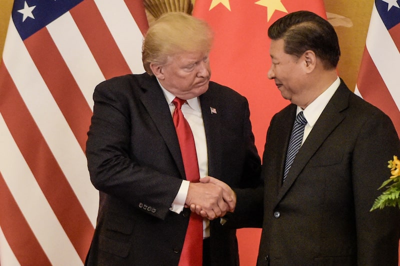 Trump y Xi. Trump y Xi.