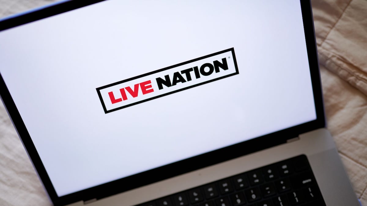 Live Nation rompe dos días de ganancias con el caso antimonopolio de nuevo en el radar