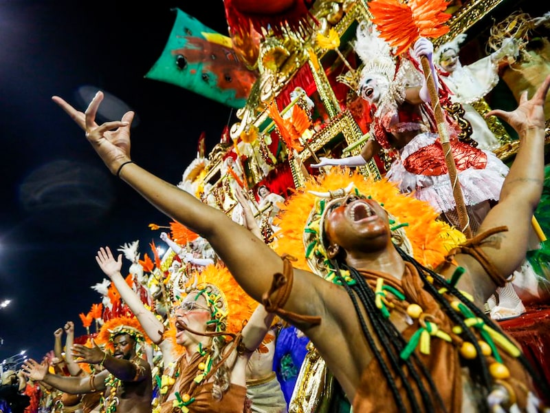 São Paulo (SP), 01/03/2025 - Carnaval 2025 - Sambódromo do Anhembi, desfile do Grupo Especial - Escola de Samba Academicos do Tucuruvi. Foto: Paulo Pinto/Agência Brasil São Paulo (SP), 01/03/2025 - Carnaval 2025 - Sambódromo do Anhembi, desfile do Grupo Especial - Escola de Samba Academicos do Tucuruvi. Foto: Paulo Pinto/Agência Brasil