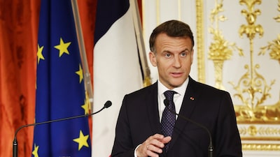 Macron defende união de potências de médio porte para evitar domínio de China e EUA Macron defende união de potências de médio porte para evitar domínio de China e EUA