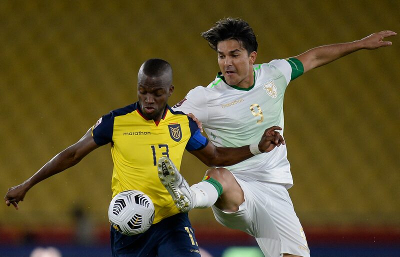 Enner Valencia, figura del seleccionado ecuatoriano Enner Valencia, figura del seleccionado ecuatoriano