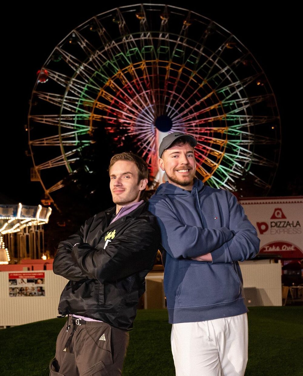 PewDiePie y MrBeast, los dos creadores de contenido más seguidos en YouTube. PewDiePie y MrBeast, los dos creadores de contenido más seguidos en YouTube.