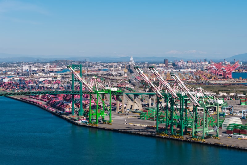 Shipping containers at the Port of Los Angeles in Los Angeles Photographer: Kyle Grillot/Bloomberg Shipping containers at the Port of Los Angeles in Los Angeles Photographer: Kyle Grillot/Bloomberg