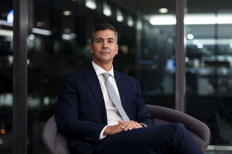 Paraguay President Santiago Pena in Washington, DC, on Thursday, Feb. 19, 2026. Paraguay President Santiago Pena in Washington, DC, on Thursday, Feb. 19, 2026.