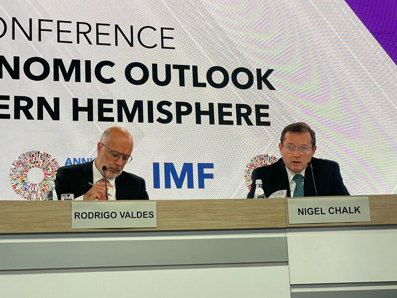 Nigel Clarke, del FMI Nigel Clarke, del FMI