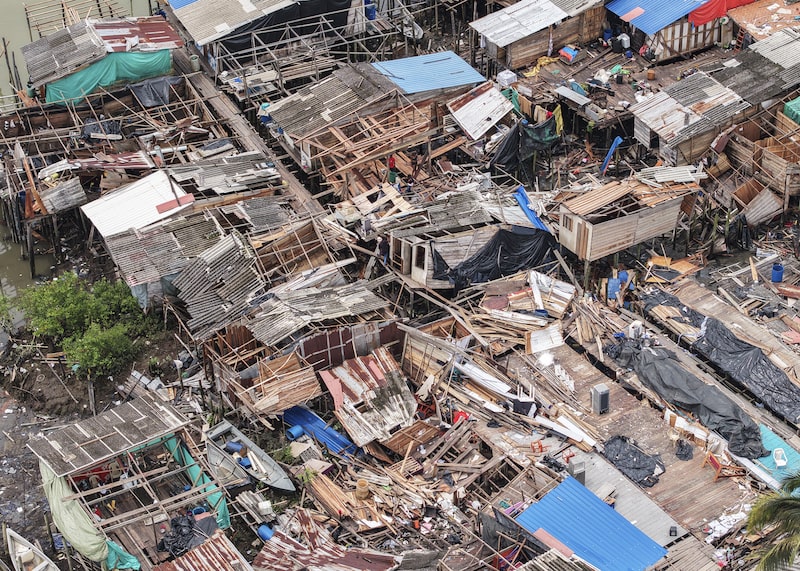 Destroyed homes following an earthquake in the Carlos Lleras-La Ruñidera neighborhood of Buenaventura, Colombia, on Wednesday, Aug. 12, 2026. The death toll from Colombias earthquake rose above 260 as the new government of President Abelardo de la Espriella concentrates its efforts on responding to the strongest tremor to strike the country in 47 years. Photographer: Fernanda Pineda/Bloomberg Destroyed homes following an earthquake in the Carlos Lleras-La Ruñidera neighborhood of Buenaventura, Colombia, on Wednesday, Aug. 12, 2026. The death toll from Colombias earthquake rose above 260 as the new government of President Abelardo de la Espriella concentrates its efforts on responding to the strongest tremor to strike the country in 47 years. Photographer: Fernanda Pineda/Bloomberg