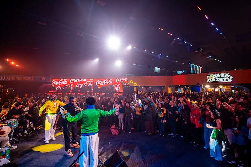 Noite de abertura da Casa CazeTV São Paulo para convidados Noite de abertura da Casa CazeTV São Paulo para convidados