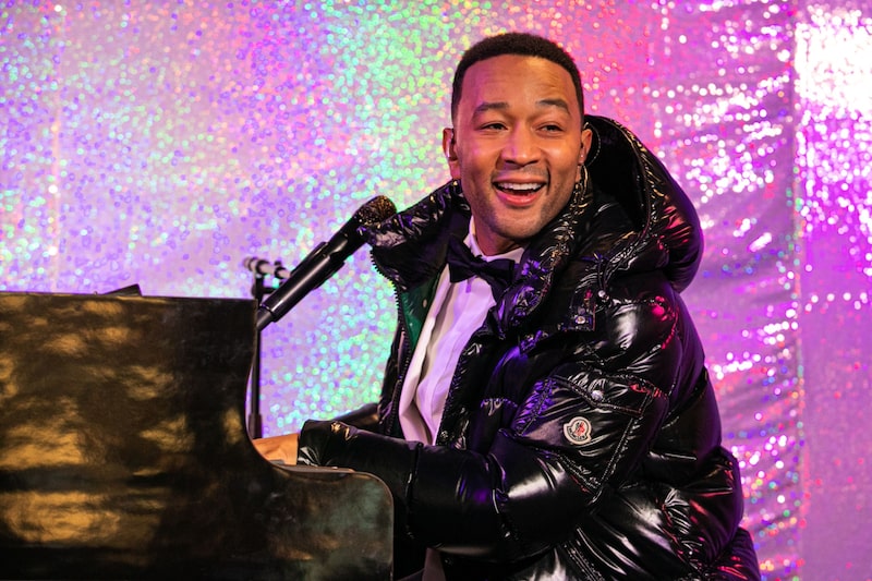 cantor John Legend, um dos artistas parceiros da marca cantor John Legend, um dos artistas parceiros da marca