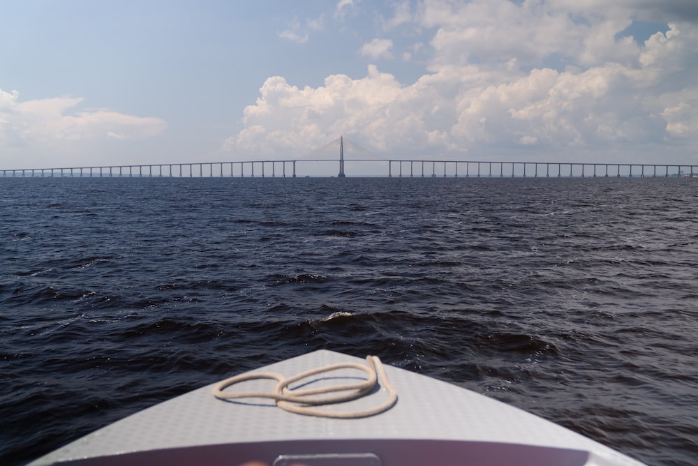Vista para ponte Rio Negro, em Manaus Vista para ponte Rio Negro, em Manaus