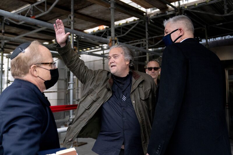 El exasesor de Donald Trump, Stephen Bannon. El exasesor de Donald Trump, Stephen Bannon.