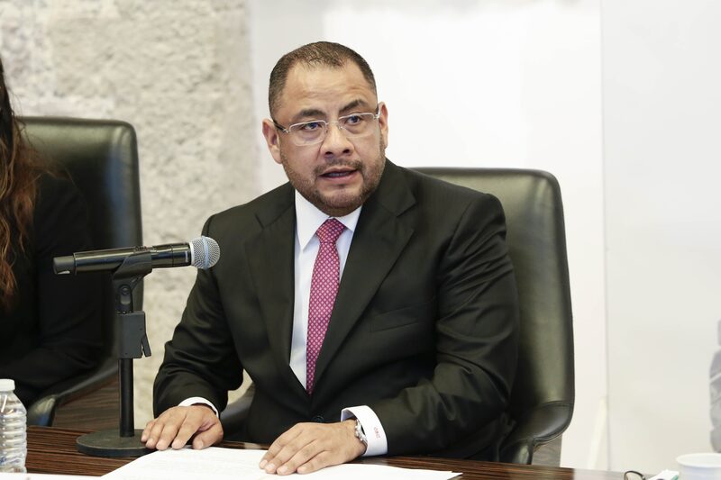 Omar Reyes Colmenares, titular de la Unidad de Inteligencia Financiera, durante su comparecencia ante la Comisión Permanente del Congreso, para ser ratificado en el cargo. Omar Reyes Colmenares, titular de la Unidad de Inteligencia Financiera, durante su comparecencia ante la Comisión Permanente del Congreso, para ser ratificado en el cargo.