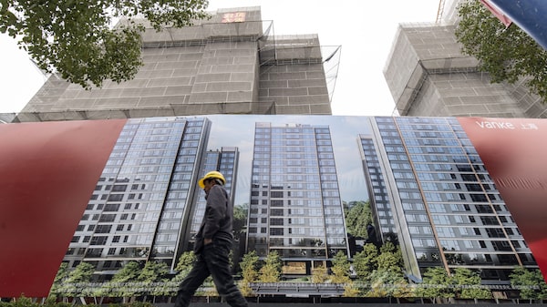 Risco de default de construtora na China volta a acender alerta para crise imobiliária Risco de default de construtora na China volta a acender alerta para crise imobiliária