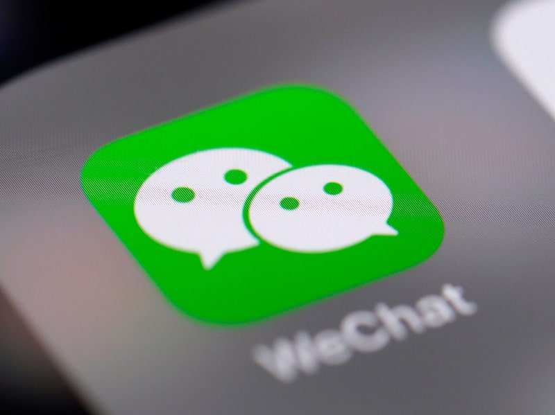 Logo de WeChat. Logo de WeChat.