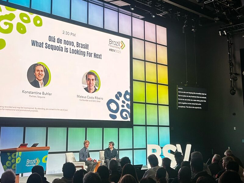 Em painel no Brazil At Silicon Valley, Konstantine Buhler, partner da Sequoia, falou sobre os elementos necessários para investir em novas startups brasileiros Em painel no Brazil At Silicon Valley, Konstantine Buhler, partner da Sequoia, falou sobre os elementos necessários para investir em novas startups brasileiros