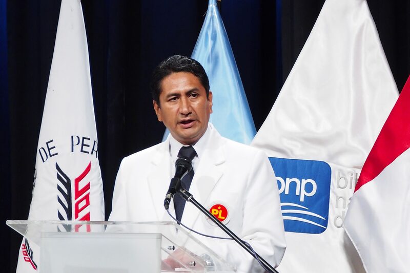 Vladimir Cerrón, líder del partido Perú Libre. Vladimir Cerrón, líder del partido Perú Libre.