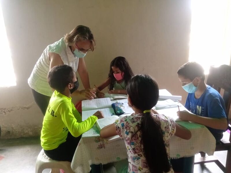 Nuris Lorenzo lleva más de veinte años enseñando en su casa / Foto UED Nuris Lorenzo lleva más de veinte años enseñando en su casa / Foto UED