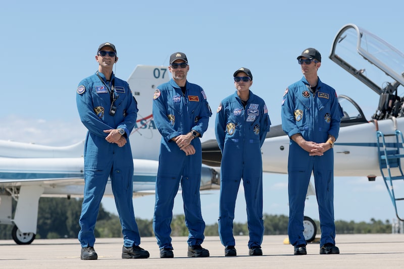 NASA's SpaceX Crew-13 Mission Astronauts Arrive To Cape Canaveral Ahead Next Week's Launch NASA's SpaceX Crew-13 Mission Astronauts Arrive To Cape Canaveral Ahead Next Week's Launch