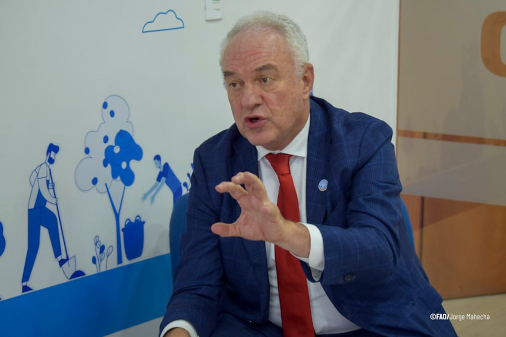 Mario Lubetkin, representante de la FAO para América Latina. Foto: FAO/Jorge Mahecha Mario Lubetkin, representante de la FAO para América Latina. Foto: FAO/Jorge Mahecha