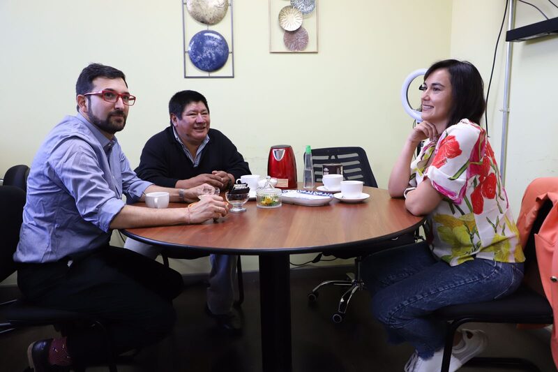 Ministra Izkia Siches en su visita al sur de Chile. Ministra Izkia Siches en su visita al sur de Chile.