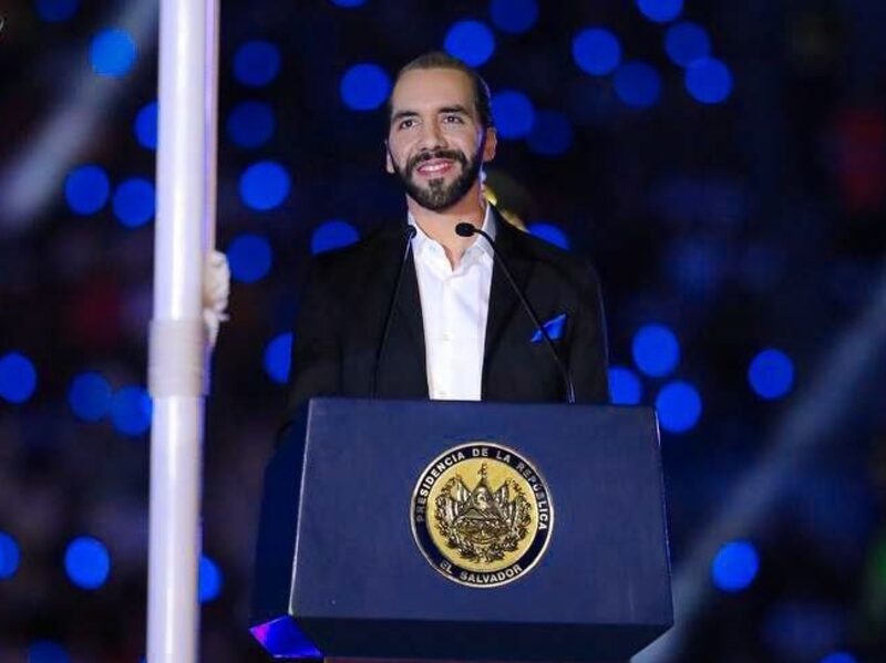 El presidente Nayib Bukele en la apertura de los Juegos Centroamericanos y del Caribe, en San Salvador, el 23 de junio. El presidente Nayib Bukele en la apertura de los Juegos Centroamericanos y del Caribe, en San Salvador, el 23 de junio.